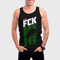 Майка-безрукавка мужская FC Krasnodar, цвет: 3D-черный — фото 2