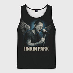 Мужская майка без рукавов Chester Bennington - Angel