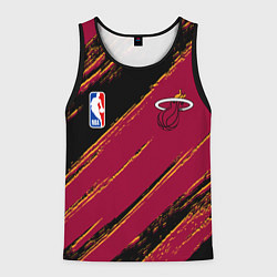 Мужская майка без рукавов Майами Хит - цвета команды