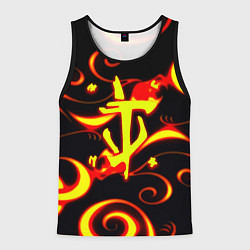 Мужская майка без рукавов Doom dragon steel fire