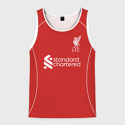 Мужская майка без рукавов Ливепрпуль домашняя форма 2025 2026