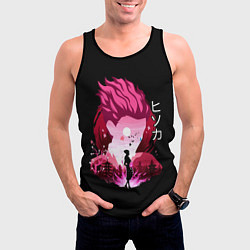 Майка-безрукавка мужская Хисока из аниме Хантер х Хантер, цвет: 3D-черный — фото 2