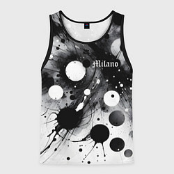 Майка-безрукавка мужская Abstract fantasy pattern - Milano, цвет: 3D-черный