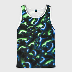 Мужская майка без рукавов Абстракция капли воды
