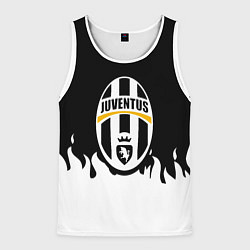 Мужская майка без рукавов Juventus белый огонь