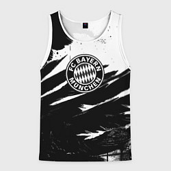 Майка-безрукавка мужская Бавария Мюнхен крылья краски, цвет: 3D-белый