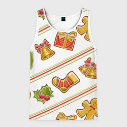 Мужская майка без рукавов Рождественский дух