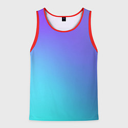 Мужская майка без рукавов Color multi-colored gradient