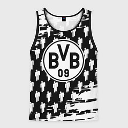 Майка-безрукавка мужская Borussia люди краски, цвет: 3D-черный