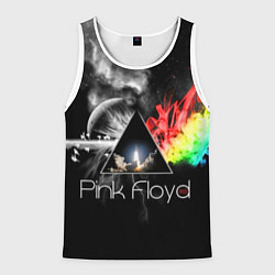 Майка-безрукавка мужская Pink Floyd, цвет: 3D-белый