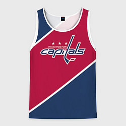 Мужская майка без рукавов Washington capitals