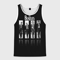 Майка-безрукавка мужская The Beatles: Man's, цвет: 3D-белый