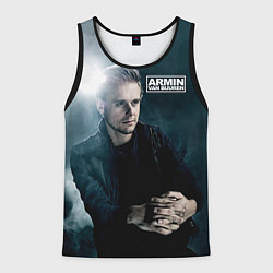 Майка-безрукавка мужская Armin Van Buuren, цвет: 3D-черный
