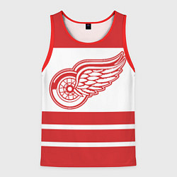 Майка-безрукавка мужская Detroit Red Wings, цвет: 3D-красный