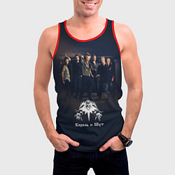 Майка-безрукавка мужская Король и Шут 1, цвет: 3D-красный — фото 2