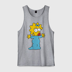 Мужская майка Maggie Simpson
