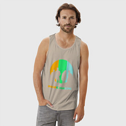 Майка мужская хлопок Imagine Dragons: Evolve, цвет: миндальный — фото 2