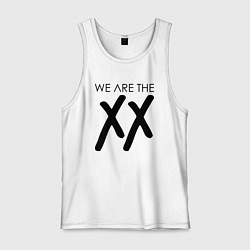 Майка мужская хлопок We are the XX, цвет: белый