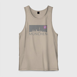 Мужская майка Bayern Munchen - Munchen City grey 2022