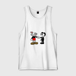 Мужская майка Cuphead: Bendy