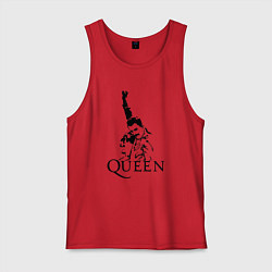 Майка мужская хлопок Queen: Rock You, цвет: красный