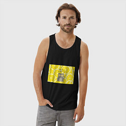 Майка мужская хлопок More Sun In Your Life, цвет: черный — фото 2