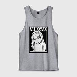 Майка мужская хлопок AHEGAO, цвет: меланж