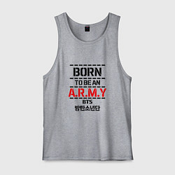 Мужская майка Born to be an ARMY BTS