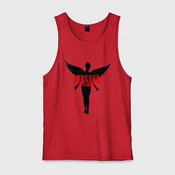 Майка мужская хлопок Nirvana: In Utero, цвет: красный