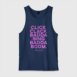 Мужская майка Click Clack Black Pink