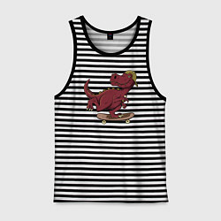 Мужская майка Динозавр