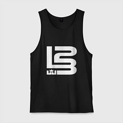 Майка мужская хлопок Lebron James, цвет: черный