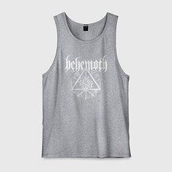 Майка мужская хлопок Behemoth, цвет: меланж