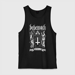 Майка мужская хлопок Behemoth: Satanist, цвет: черный