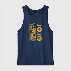 Майка мужская хлопок JoJo, цвет: тёмно-синий