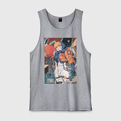 Майка мужская хлопок Apex Legends Wattson, цвет: меланж