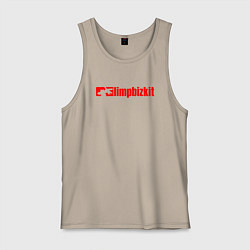 Майка мужская хлопок LIMP BIZKIT, цвет: миндальный