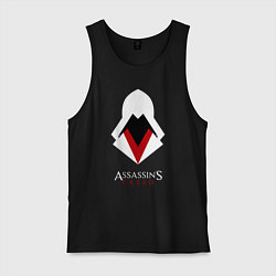 Майка мужская хлопок ASSASSIN'S CREED, цвет: черный