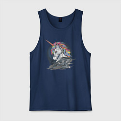 Мужская майка Единорог Rock