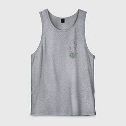 Майка мужская хлопок Lavanda, цвет: меланж