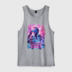 Майка мужская хлопок Muse, цвет: меланж