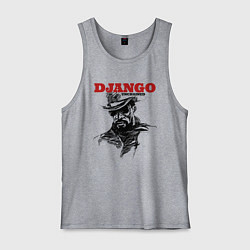 Майка мужская хлопок Django, цвет: меланж