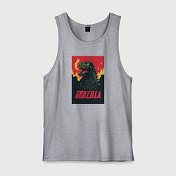 Мужская майка Godzilla