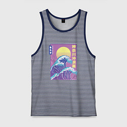 Мужская майка Большая волна