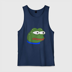 Майка мужская хлопок Pepe MonkaS, цвет: тёмно-синий