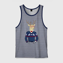 Мужская майка Hipster Deer