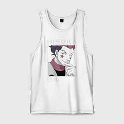 Майка мужская хлопок Хисока, цвет: белый
