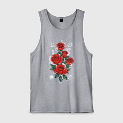 Мужская майка РОЗЫ ROSES SMOKE