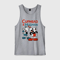 Мужская майка Cuphead & Mugman
