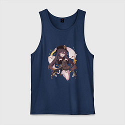 Мужская майка Весёлая Ху Тао